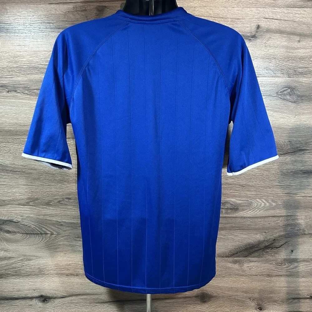 Drako‎ One Size Italy Soccer  Blue Jersey Italia Short Sleeve - 40